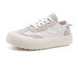 画像2: breathable lace up  sneakers　男女兼用ユニセックスブリィーザァブル厚底レースアップスニーカー (2)
