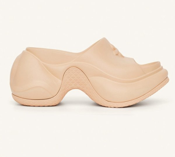 画像4: Women's Wedge Heel Platform Cross Flower sandals slippers　ユニセックスクロスフラワー厚底プラットフォームサンダルスリッパ (4)