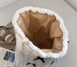 画像9: Quilted ribbon backpack shoulder tote bag　キルティングリボン付きバックパックリュック ショルダートートバッグ (9)