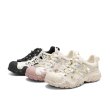 画像1: Thick-soled hiking dad lace-up sneakers　男女兼用ユニセックスチャンキーソール厚底ハイキングダッドレースアップスニーカー (1)