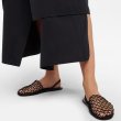 画像1: flat net weave roman sandals back strap half pumps Slippers  フラット網ウーベンバックストラップハーフパンプス ミュール　サンダルスリッパ (1)