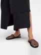 画像8: flat net weave roman sandals back strap half pumps Slippers  フラット網ウーベンバックストラップハーフパンプス ミュール　サンダルスリッパ (8)