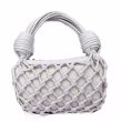 画像1: Braided mesh tote shoulder bag　メッシュ編み込みワンハンドルトートショルダーバッグ (1)