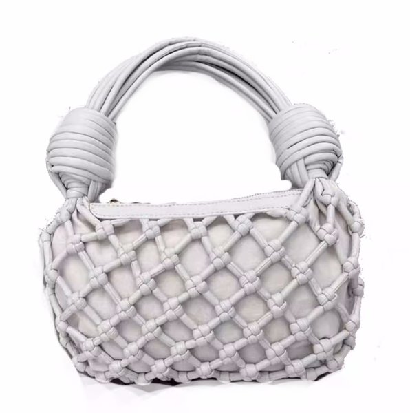 画像1: Braided mesh tote shoulder bag　メッシュ編み込みワンハンドルトートショルダーバッグ (1)