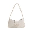 画像2:  leather Ribbon Underarm Tote Shoulder Bag　レザーワンショルダーリボン付きアンダーアームトートショルダーバッグ (2)