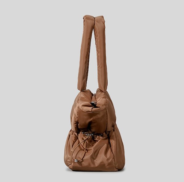 画像12: Pleated Ruffle Handheld Tote Shoulder Bag　プリーツラッフルハンドヘルドトートショルダーバッグ (12)