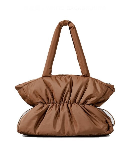 画像13: Pleated Ruffle Handheld Tote Shoulder Bag　プリーツラッフルハンドヘルドトートショルダーバッグ (13)