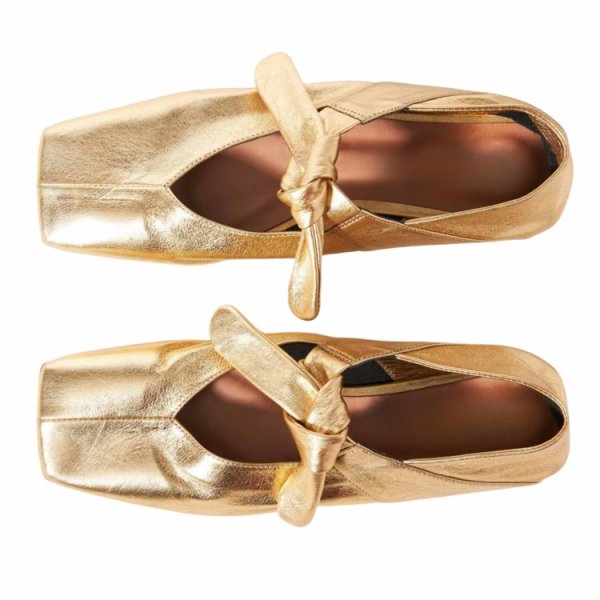 画像5: Ribbon Belt Flat Ballet Pumps Shoes　 フラットリボン結びバレーバレリーナシューズパンプス (5)