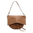 画像3: Textured Saddle Shoulder Tote Underarm Bag　レザーサドルトートショルダーアンダーアームバッグ (3)