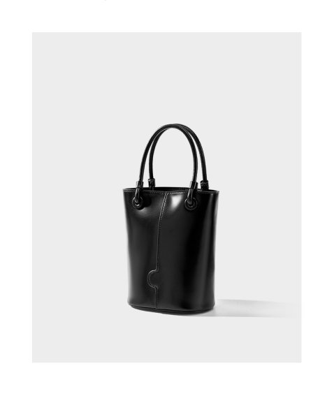 画像3: CrossbodyBucket Bag Shoulder Tote  Bag　レザーバケットクロスボディートートショルダーバッグ (3)