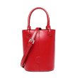 画像1: CrossbodyBucket Bag Shoulder Tote  Bag　レザーバケットクロスボディートートショルダーバッグ (1)