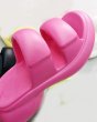 画像6: Women's  eva thick bottom shit feeling sandals slippers　ユニセックス変形厚底プラットフォームサンダルスリッパ (6)