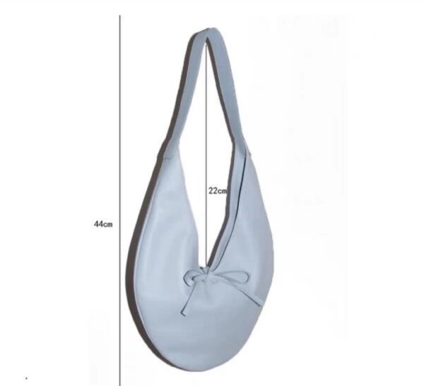 画像9: Palomarwool Saddle  Underarm Single Shoulder Crossbody Shoulder Tote  Bag　レザーアンダーアームリボントートショルダーサドルバッグクロスボディーバッグ (9)