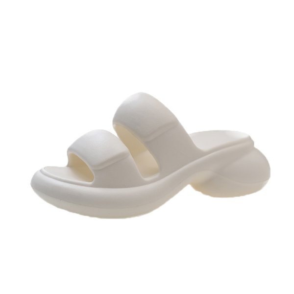 画像2: Women's  eva thick bottom shit feeling sandals slippers　ユニセックス変形厚底プラットフォームサンダルスリッパ (2)