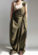 画像4: Women's One-shoulder fashion loose overalls casual jumpsuit 　  ワンショルダールーズオーバーオールジャンプスーツつなぎ (4)