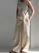 画像10: Women's One-shoulder fashion loose overalls casual jumpsuit 　  ワンショルダールーズオーバーオールジャンプスーツつなぎ (10)