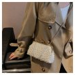 画像9: Quilted chain shoulder tote crossbody bag with pearls　パール付きチェーンショルダーパールハンドルトートクロスボディバッグ (9)