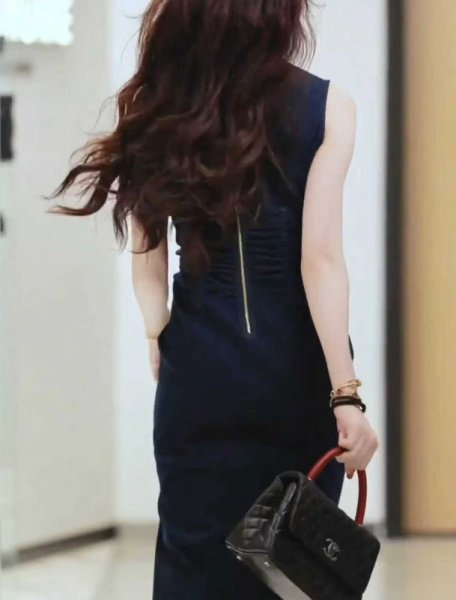 画像3: Women's Sleeveless denim dress one-piece 　ノースリーブ デニムワンピースドレス (3)