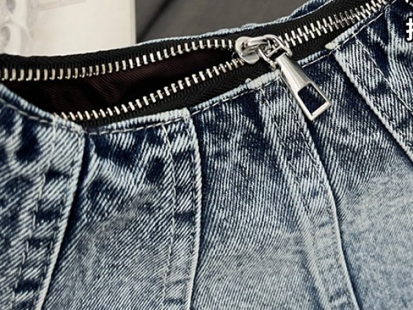 画像12: Splicing Croissant Denim Underarm Tote Shoulder  Bag　スプライシングクロワッサンデニムアンダーアームトートショルダーバッグ (12)