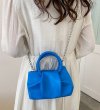 画像10: Pleated Cloud Mini Handheld Tote Shoulder Crossbody Bag　プリーツクラウドミニレザートートショルダークロスボディバッグ (10)