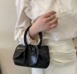 画像8: Pleated Cloud Mini Handheld Tote Shoulder Crossbody Bag　プリーツクラウドミニレザートートショルダークロスボディバッグ (8)
