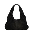 画像14: Splicing Croissant Denim Underarm Tote Shoulder  Bag　スプライシングクロワッサンデニムアンダーアームトートショルダーバッグ (14)