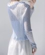 画像16: Women's Sun protection frill knit cardigan bolero　日焼け防止フリルニットカーディガンボレロ (16)