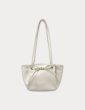 画像16: Bow shoulder ribbon tote shoulder underarm bag　ボウ弓型リボンレザートートショルダーアンダーアームバッグ (16)
