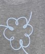 画像6: Women's Round neck plate short sleeve flower embroidery lightweight sweater　ラウンドネックプレート半袖花フラワー刺繍薄手セータープルオーバーTシャツ (6)