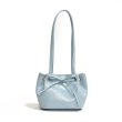 画像1: Bow shoulder ribbon tote shoulder underarm bag　ボウ弓型リボンレザートートショルダーアンダーアームバッグ (1)