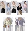 画像22: Women's Sun protection frill knit cardigan bolero　日焼け防止フリルニットカーディガンボレロ (22)