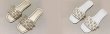 画像7: Women's Leather pearl flat sandals slippers 　ユニセックス フラットレザーパールサンダル スリッパ  (7)