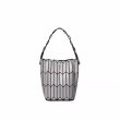 画像6: Geometric Rhombus Bucket Tote Bag　幾何学菱形バケットトートアンダーアームバッグ (6)