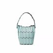 画像4: Geometric Rhombus Bucket Tote Bag　幾何学菱形バケットトートアンダーアームバッグ (4)
