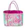 画像2: Graphic graffiti print wet neoprene tote shoulder bagprint wet neoprene  tote shoulder underarm bag　ユニセックス男女兼用ウェットフラワーグラフィックプリントネオプレントートショルダーアンダーアームママショッピングバッグ (2)