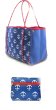 画像4: Marine anchor print wet neoprene tote shoulder bagprint wet neoprene  tote shoulder underarm bag　ユニセックス男女兼用ウェットマリン錨プリントネオプレントートショルダーアンダーアームママショッピングバッグ (4)