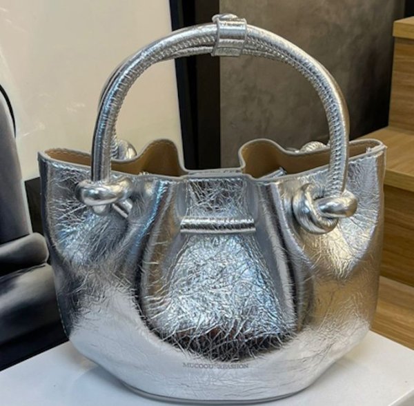 画像4: High-end bucket tote shoulder crossbody bag　レザーバケットトートショルダークロスボディーポシェットバッグ (4)