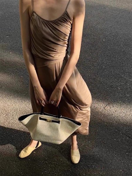 画像3: Raffia straw handheld belt tote bag　ラフィアストローかご籠ベルトトートショルダーバッグ (3)