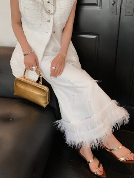 画像7: Bamboo handle square tote shoulder bag　バンブーハンドルレザースクエアトートショルダーバッグ (7)