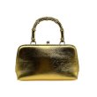 画像1: Bamboo handle square tote shoulder bag　バンブーハンドルレザースクエアトートショルダーバッグ (1)