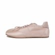 画像1: Flat sneakers with satin ribbons Ballerina shoes lace-up 　男女兼用ユニセックスサテンリボン付きフラットスニーカー バレリーナシューズレースアップスニーカー (1)