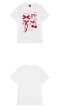 画像4: Ribbon and cherry print short sleeve T-shirt　ラウンドネックリボン＆チェリープリント半袖Tシャツ (4)