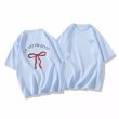 画像3: Ribbon print oversized  Short Sleeve T-Shirt　リボンプリントオーバーサイズ半袖Tシャツ (3)