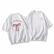 画像6: Ribbon print oversized  Short Sleeve T-Shirt　リボンプリントオーバーサイズ半袖Tシャツ (6)