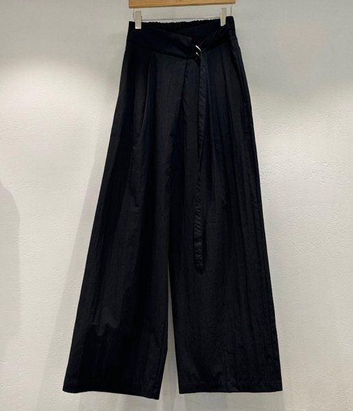 画像14: Women's French design slit vest & high waist wide pants suit  フレンチデザインスリットベスト＆ハイウエストワイドパンツスーツ (14)