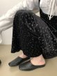 画像7: Women's Mesh woven square toe half sandals slippers  メッシュ編み込みスクエアトゥハーフサンダル スリッパ (7)