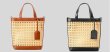 画像8: Square Perforated Basket Tote Shoulder Crossbody Bag　スクエア穴あきかごバケットかご籠トートショルダーバッグ (8)