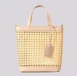 画像4: Square Perforated Basket Tote Shoulder Crossbody Bag　スクエア穴あきかごバケットかご籠トートショルダーバッグ (4)