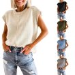 画像6: Women's Round neck knit sweater t-shirt 　ラウンドネックニットセーター t シャツプルオーバー (6)