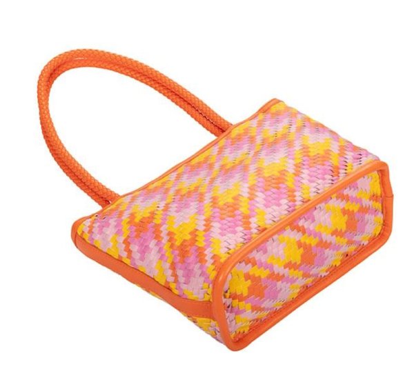 画像16: Mesh leather braided 3 types tote shoulder backpack　 メッシュレザー編み込み3種類トートショルダーバックパック (16)